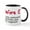 White/Black Inside, variant on CafePress - I Before E Except After... Mug - 11 oz Ceramic Mug - Novelty Coffee Tea Cup
