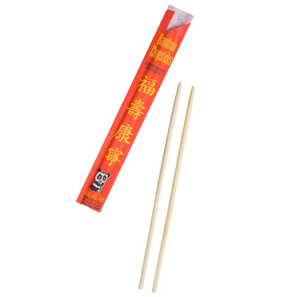 Bamboo Chopsticks100ct Bamboo Chopsticks, 9' (Pack of 100) Walmart