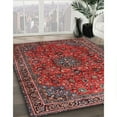 thumbnail image 3 of Ahgly Company Machine Washable Indoor Rectangle Traditional Dark Almond Brown Area Rugs, 4' x 6', 3 of 7
