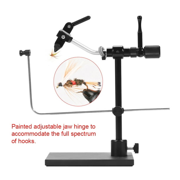 OTVIAP Aluminum Alloy Rotary Fly Tying Vises Tools with Heavy Duty Base