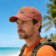 thumbnail image 2 of enyan United States 250th Anniversary Hat USA 250th Anniversary Hat Adjustable Printed Patriotic Baseball Cap for Men Women,Orange, 2 of 6