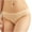 Beige, variant on Joau Women's Cotton Seamless Thongs, T Back Low Waist No Show Stretch Panties Thong Underwear for Women Breathable Bikini Panties Hipster Cheeky Underwear