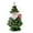 A, variant on Red Xmas Ornaments, Resin Christmas Tree Tabletop Decoration With Lights - 11 Inch For Home Office And Holiday Decorations