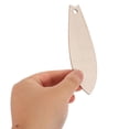 thumbnail image 5 of RENACLIPY 60 Pieces Khaki Wooden Surfboard Cutouts for Crafts, Painting, and Nautical Party Decorations, 5 of 8