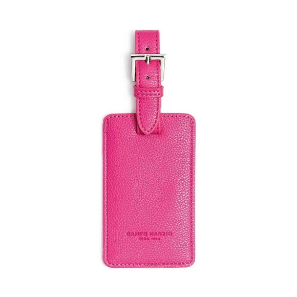 Campo Marzio Étiquettes de Bagages en Cuir, Rose