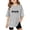 Grey, variant on ibiyuan Girls T-Shirts Funny Short Sleeve Girl Tops Size 6 Kids Shirts Girls Crewneck Funny Print Tees Cute Birthday Gifts Party Top,110