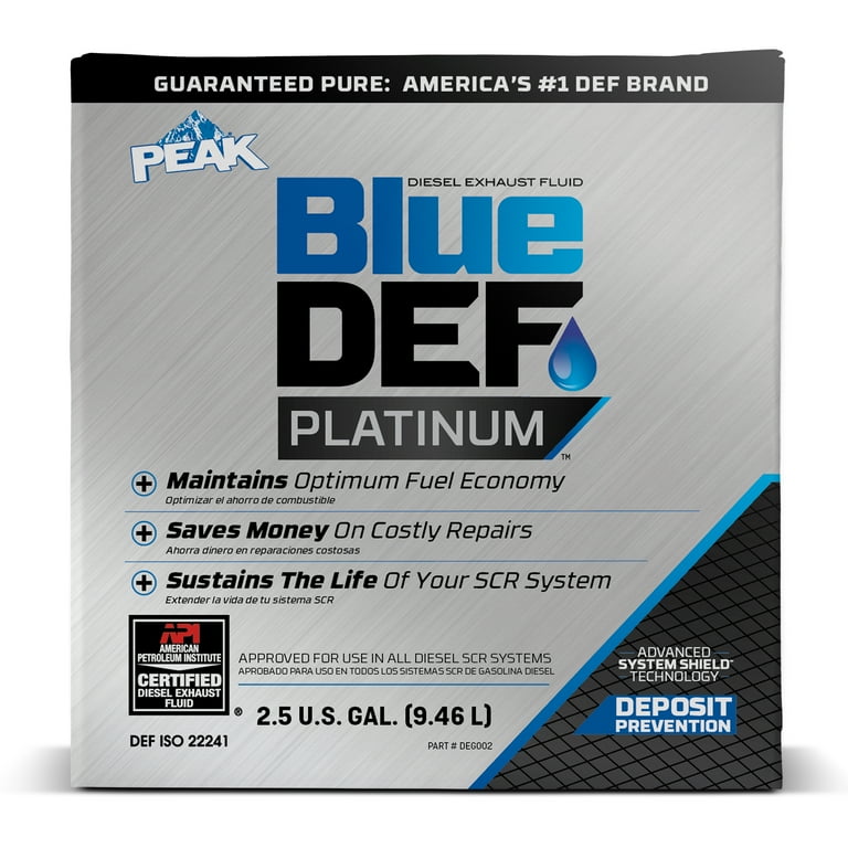 BlueDEF Diesel Exhaust Fluid Synthetic Urea Deionized Water, 50 OFF