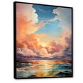 thumbnail image 2 of Designart "Canvas of the Skies Cloudy Artistry IV" Landscape & Nature Floater Framed Canvas Print, 2 of 7
