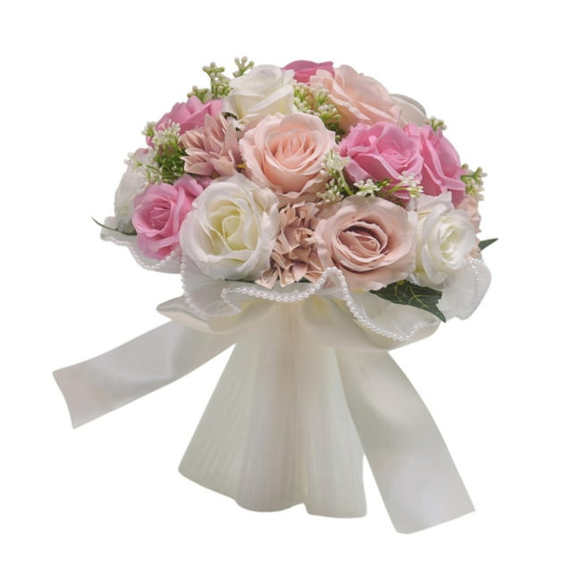 Accesorio de fotografía floral romántico para arreglos de boda y novias para vacaciones púrpura
