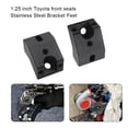 thumbnail image 4 of relayinert 2PCS Siège Conducteur Risers Automotive Interior Chaise Entretoise Aluminium Alliage Assis Support Support de Support Remplacement pour 4Runner, 4 of 6