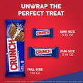 thumbnail image 5 of Crunch, Bulk 18 Count, Milk Chocolate and Crisped Rice, Full Size, Individually Wrapped Candy Bars, Halloween Candy, 1.55 oz Each, 5 of 11