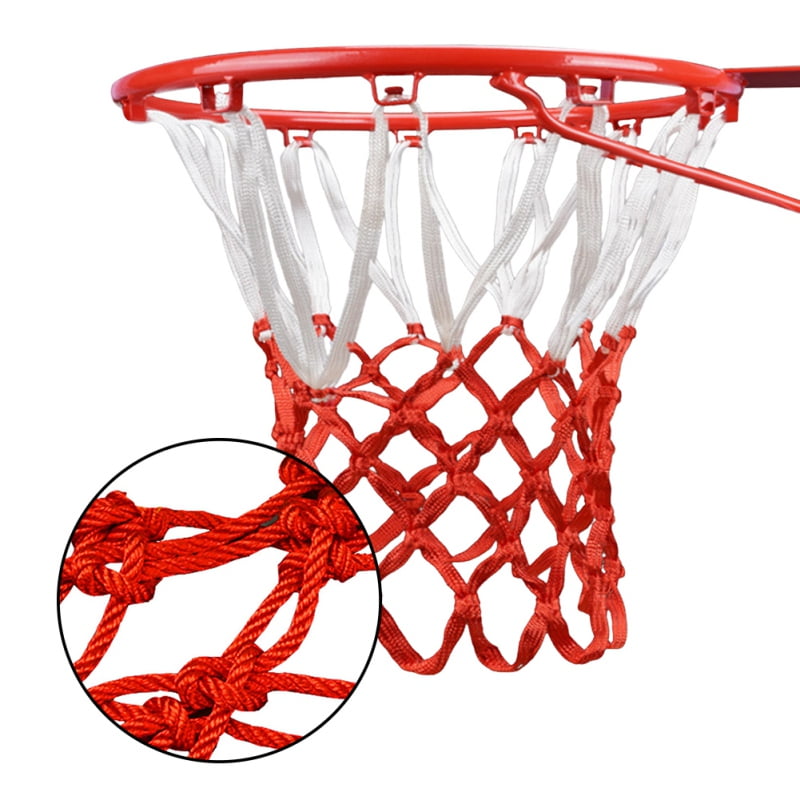 Durable Rugged Standard Nylon Thread Sports Basketball Hoop Mesh Net S 