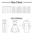 thumbnail image 3 of HIBRO Women Fashion Elegant V Neck Solid Color Swing Dress Loose Belt Waist Plus Size Dress, 3 of 5