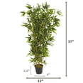 thumbnail image 2 of Nearly Natural 57" Real Touch Bamboo Artificial Tree (Indoor/Outdoor), 2 of 4