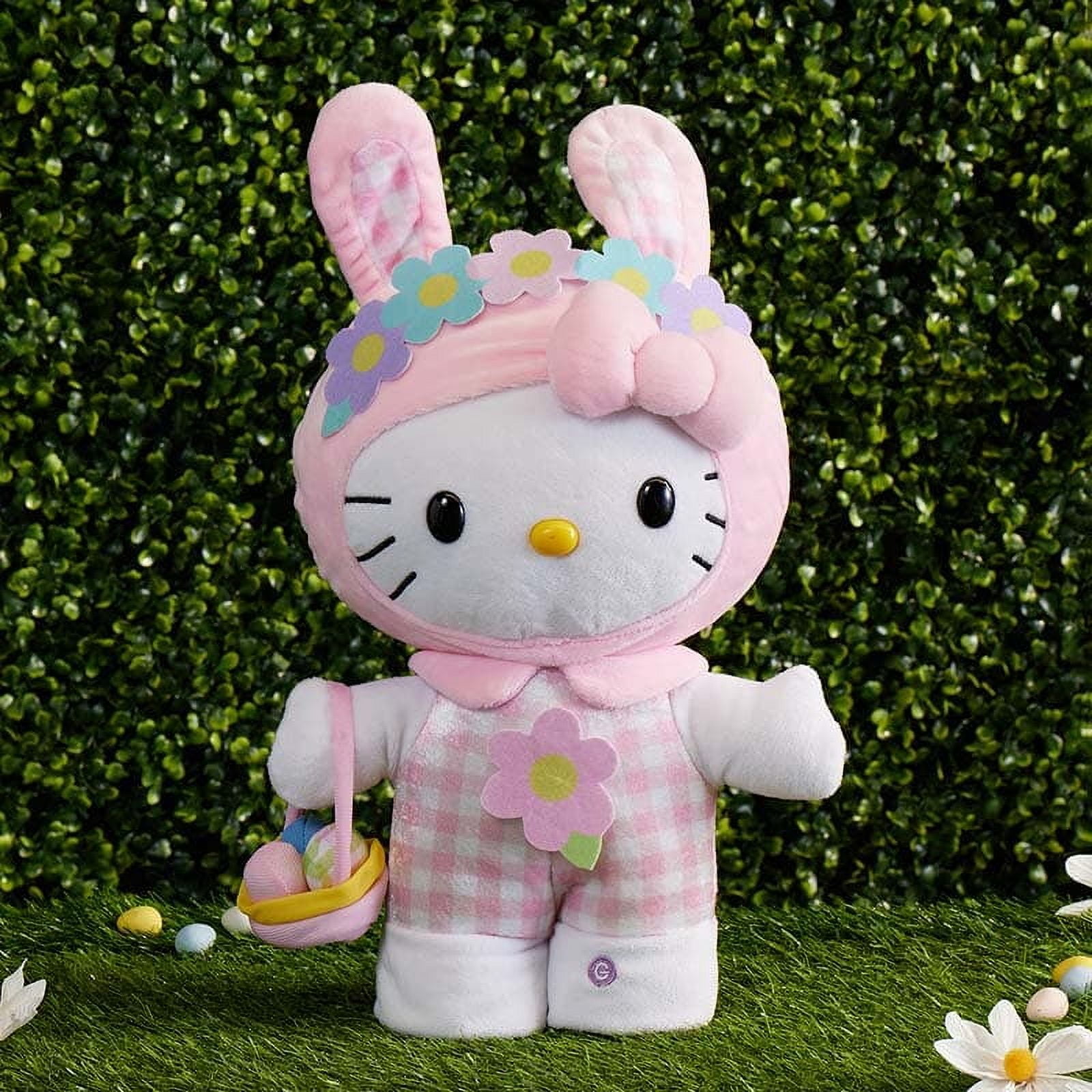ベリーダンス kitty NEW Hello Kitty Easter Bunny Animated Musical Dancing Side