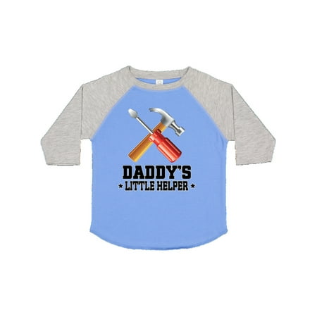 

Inktastic Daddy Little Helper Outfit Tools Gift Toddler Boy Girl T-Shirt