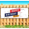 thumbnail image 2 of Happy Birthday To You 13 oz Vinyl Banner With Metal Grommets, 2 of 5
