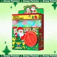 thumbnail image 7 of ​Mini Vending Machine Toy w/ 6 Christmas Surprise Eggs - Interactive PVC Plastic Play Set for Kids 3+ ,Educational Motor Skills Game (8x7x3 Inch)​​ Red, 7 of 7