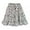 White, variant on QENGING Summer Skirts for Women Casual Bohe High Waist Ruffled Floral Print Beach Short Skirt Casual