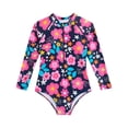 thumbnail image 3 of Gubotare Bathing Suit Teen Girls Girls Swimsuit Teens Bathing Suits Girls Long Sleeve Swimsuit One Piece Juniors Swimwear Size 11-12 (Red,11-12 Years), 3 of 7