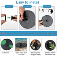 thumbnail image 3 of Solar Fountain, Solar Fountain Pump With Storage Battery And Led Light, 7 Nozzles Floating Outdoor Fountain For Garden, 3 of 3