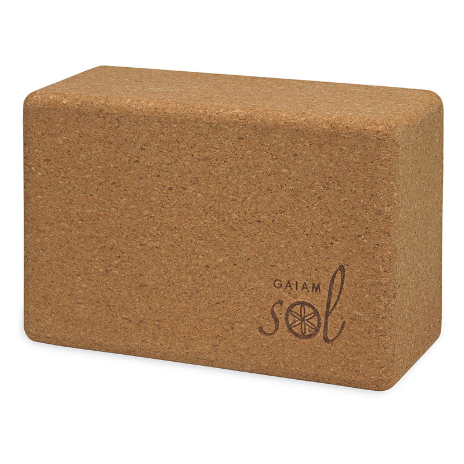 Odor-Resistant Lightweight 9x6x4 Yoga Blocks Non-Slip&Anti-Tilt for Women| Men Moisture-Proof Cork Yoga Block 2&1 with Yoga Strap-Natural Cork from Europe 