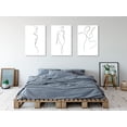 thumbnail image 2 of Tiptophomedecor Stretched Canvas Nordic Art - Silhouettes - Stretched & Framed Ready To Hang Art, 2 of 3