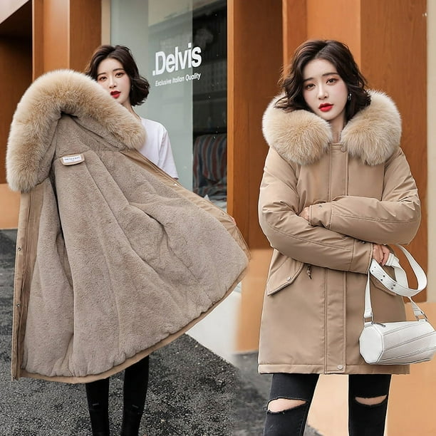 Abrigo De Invierno Para Mujer | Chaqueta Polar Oversize Impermeable, Cálida Y Elegante – Ideal Para Looks Casual Y Tallas Grandes