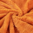 thumbnail image 6 of Home Soft Things Herringbone Faux Fur Throw - Burnt Orange - 50" x 60", 6 of 10