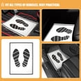 thumbnail image 2 of 40 Uds. Alfombrillas de papel para vehículos, alfombrillas detalladas de coches, alfombrillas de papel para coche, alfombrillas para el suelo, suministros para detalles de automóviles, 2 of 4