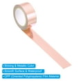 thumbnail image 3 of Uxcell Metallic Washi Tape 15mm x 5m, 10 Pack Art Tapes Washi Self-Adhesive Pink Gold, 3 of 5