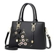 thumbnail image 4 of Bolso de hombro Yuyangstore Mujer Mediana Edad Negro, 4 of 8