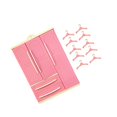 thumbnail image 1 of Plastic Doll Open Wardrobe Clothing Organizer Scenery Home Decoration, 1 of 9