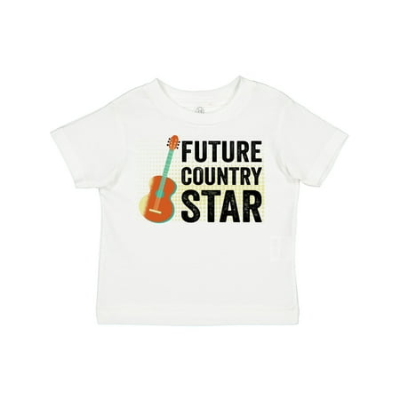 

Inktastic Guitar Music Future Country Star Gift Toddler Boy or Toddler Girl T-Shirt