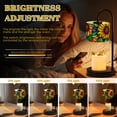 thumbnail image 3 of Candle Warmer Lamp with Timer Dimmer Vibrant Sunflowers Greenery Colorful Artistic Spring Decor Botanical Candle Lamp Warmer for Jar Candle with 4 Bulbs Gifts for Women House Warming Gifts, 3 of 8