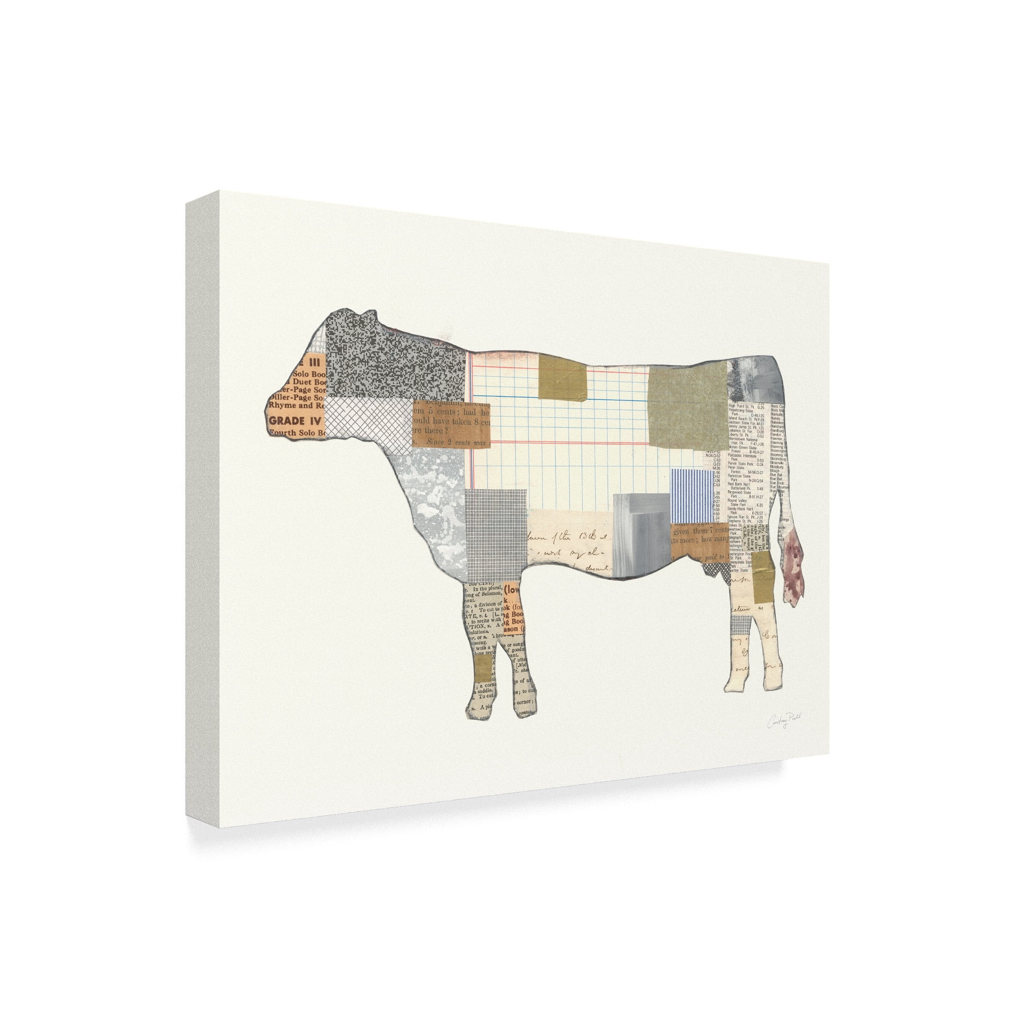 Trademark Fine Art 'Farm Sweet Farm Element II' Canvas Art by Courtney Prahl