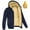 Q-BU2, variant on 2025 Male Autumn and Winter Mens Outdoor Winter Coat Warm Jacket Fashion Casual Winter Jacket Mens Soild Color Long Sleeve Coats for Men with Hood Pocket Hooded Cotton Coat Flannel Hoodies Top