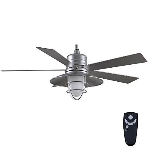 Generic Home Decorators Collection Grayton 54 In Led Indoor Outdoor Galvanized Ceiling Fan With Light Kit And Remote Control Brickseek - Home Decorators Collection Ceiling Fan Led Light Kit