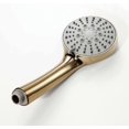 thumbnail image 4 of Handheld Shower Head High Pressure 5 Functions Shower Head Water Saving Hand Shower Head ABS Brushed Gold Rain Hand Held Shower Head with Silicone Wat, 4 of 5