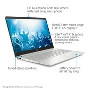 HP 15.6 Laptop, Intel Core i5-1137G7, 8GB RAM, 512GB SSD, Windows 10 Home, Silver, 15-dw3005wm