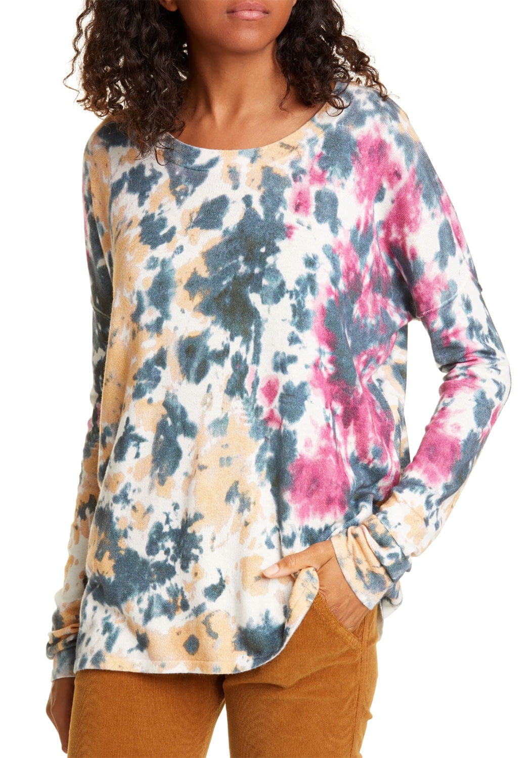 NSF Womens Cassi Crew Pullover Sweater 