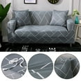 thumbnail image 5 of Sonew Sofa Protector, Waterproof Elastic Dustproof Slipcover Sofa Cover Cushion Protector 145-185cm, 5 of 5