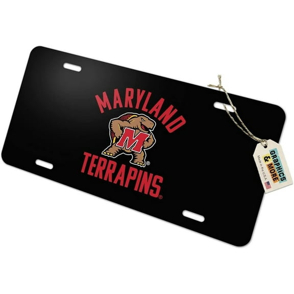 GRAPHICS & MORE Maryland Terrapin Novelty Metal Vanity Tag License Plate