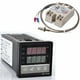 thumbnail image 3 of Conjunto De Controlador De Temperatura Digital Pid Rex-C100 Lcd + Termopar K + Ssr Máx. Tomshoo Controlador de temperatura, 3 of 7
