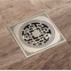 thumbnail image 1 of Square Shower Drain, Brass Shower Drainage 10x10 Shower Drain Bathroom Anti-Odor Shower Drain Antique, 1 of 5