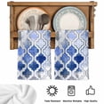 thumbnail image 5 of Blue Morocco Kitchen Towels Set of 1, Vintage Graffiti Paint Art Boho Dappled Absorbent Dish Towels for Kitchen, Microfiber Hand Towel, Quick Drying Tea Towel for Cleaning Decorative Dishcloths, 5 of 7