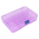 thumbnail image 1 of Caja Organizadora BuyWeek Rejilla Plástico Transparente Morado 5 Compartimentos, 1 of 14