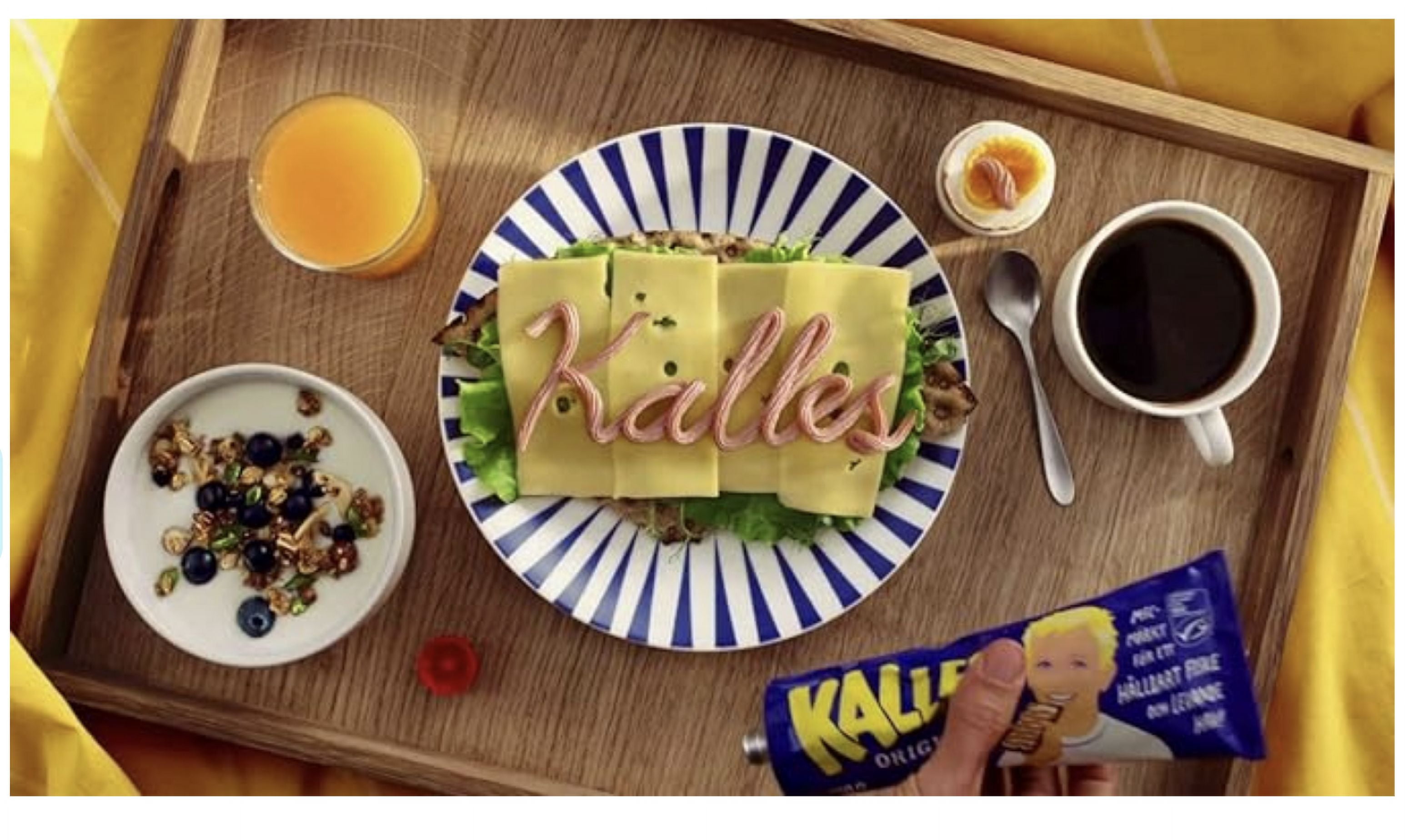Kalles Original Creamed Cod Roe Kaviar Spread  190g - 3 pack - Swedish Caviar - Shipped Cold/Refrigerated