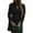 Black, variant on Efsteb Fall Fashion 2025 Blazer Dress for Women Business Casual V Neck Long Sleeve Wrap Tie Waist Work Office Mini Dresses (Black,XXXL)