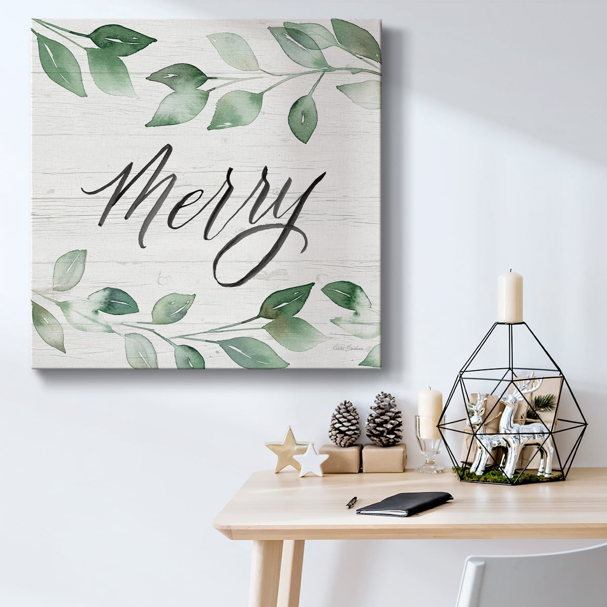 Merry- Gallery Wrapped Canvas